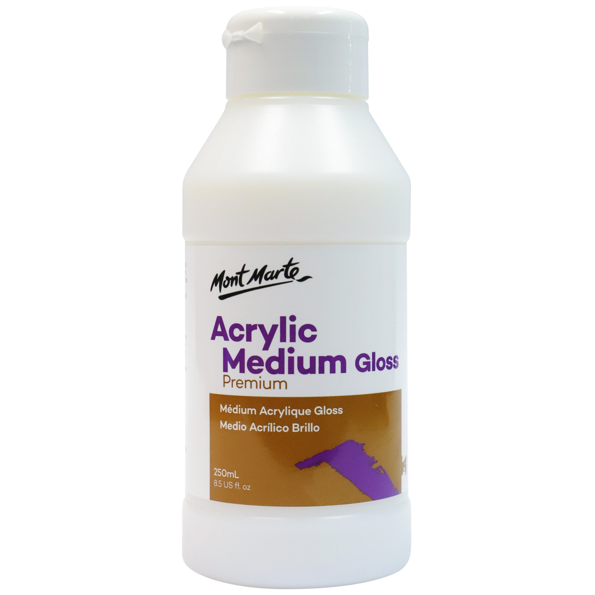 Acrylic Medium Gloss 250ml image 0