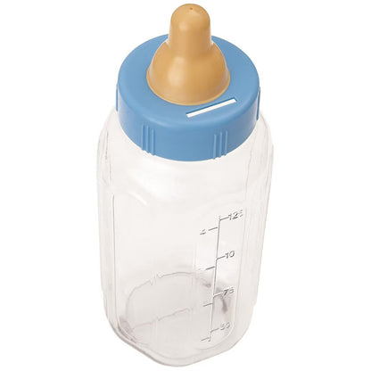 BABY BOTTLE BANK 11" - BLUE image 0