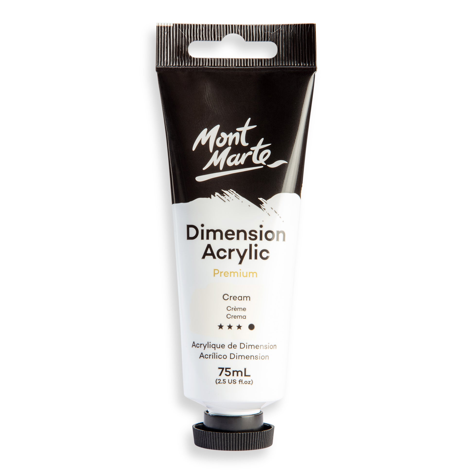 Dimension Acrylic 75mls - Cream image 0