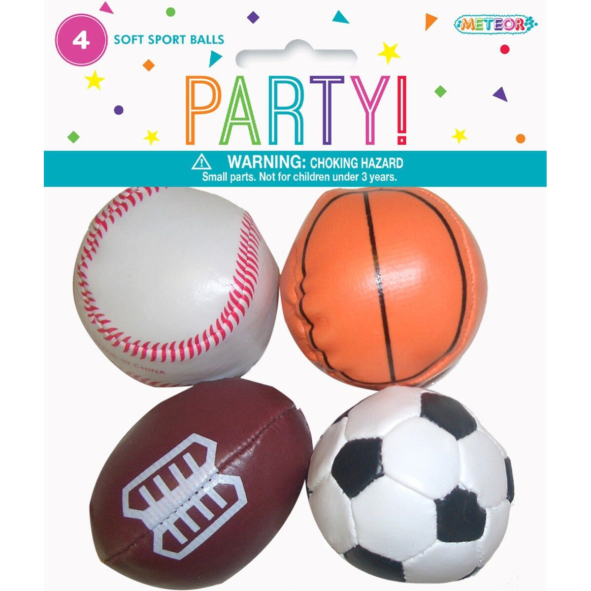 4 SOFT SPORT BALLS image 0