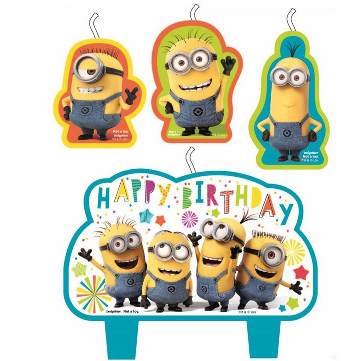 Despicable Me Birthday Candle Set image 0