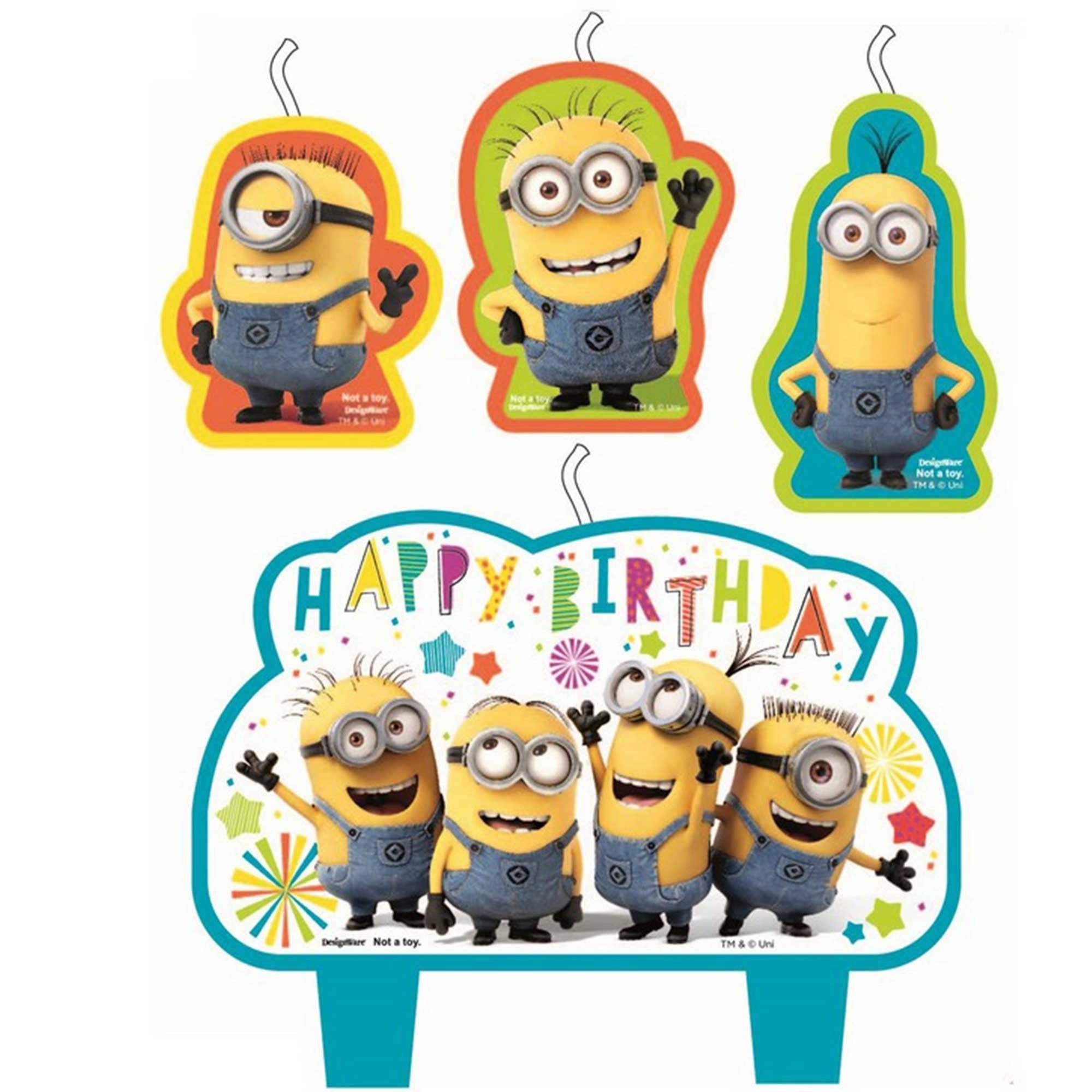 Despicable Me Birthday Candle Set image 0