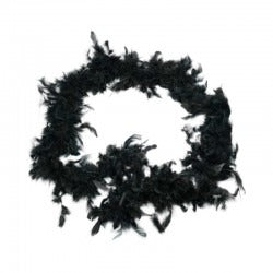 Feather Boa Black 2m image 0