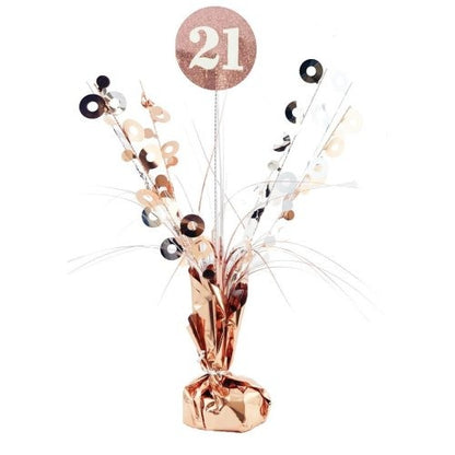 Rose Gold & White Centrepiece Weight #21 image 0