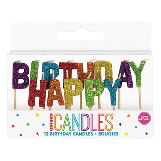8 Pcs Candle Set - Blue image 0