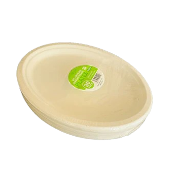 Sugarcane 26cm Plate 50pk image 0
