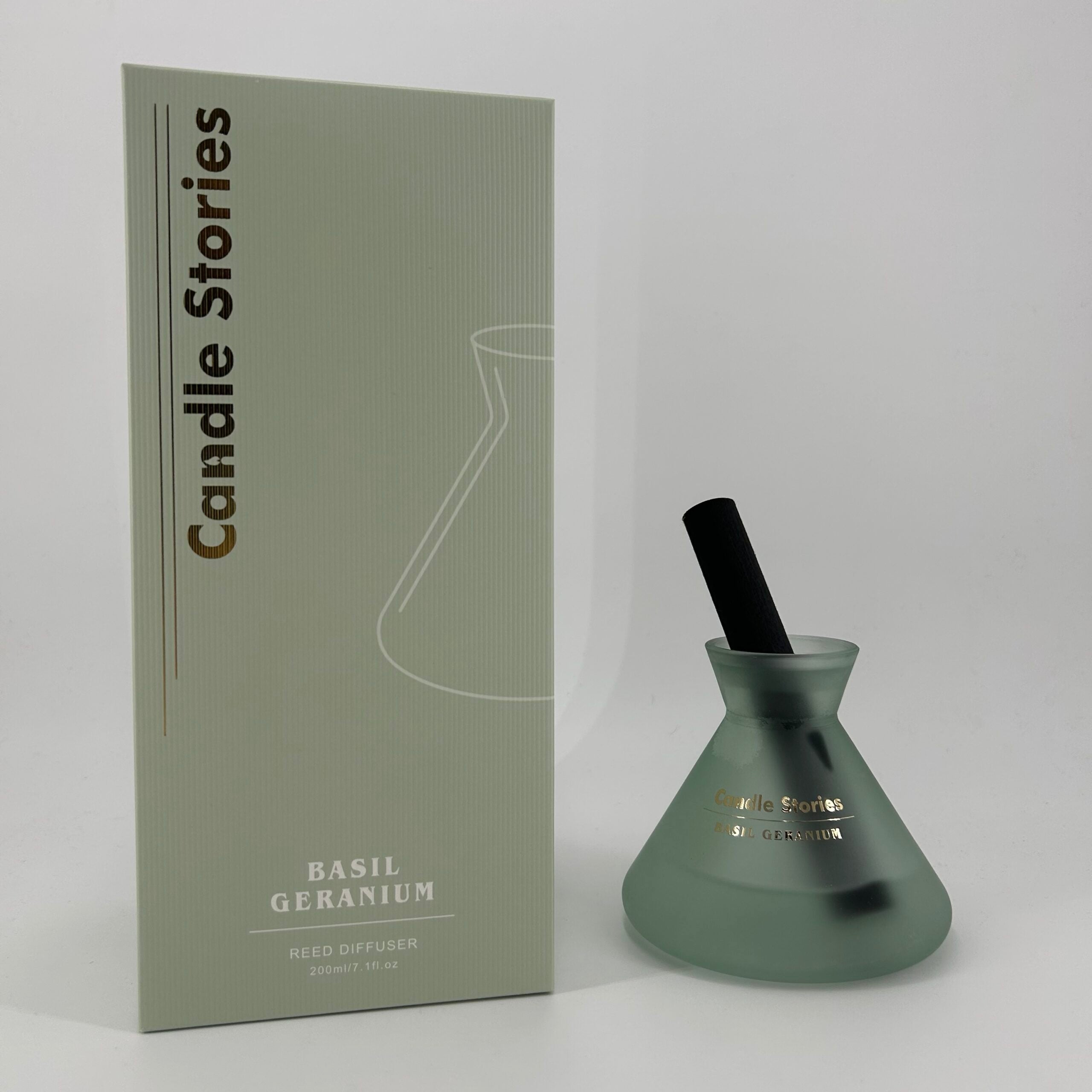 Conical Diffuser 200ml - Basil Geranium – More Than Party