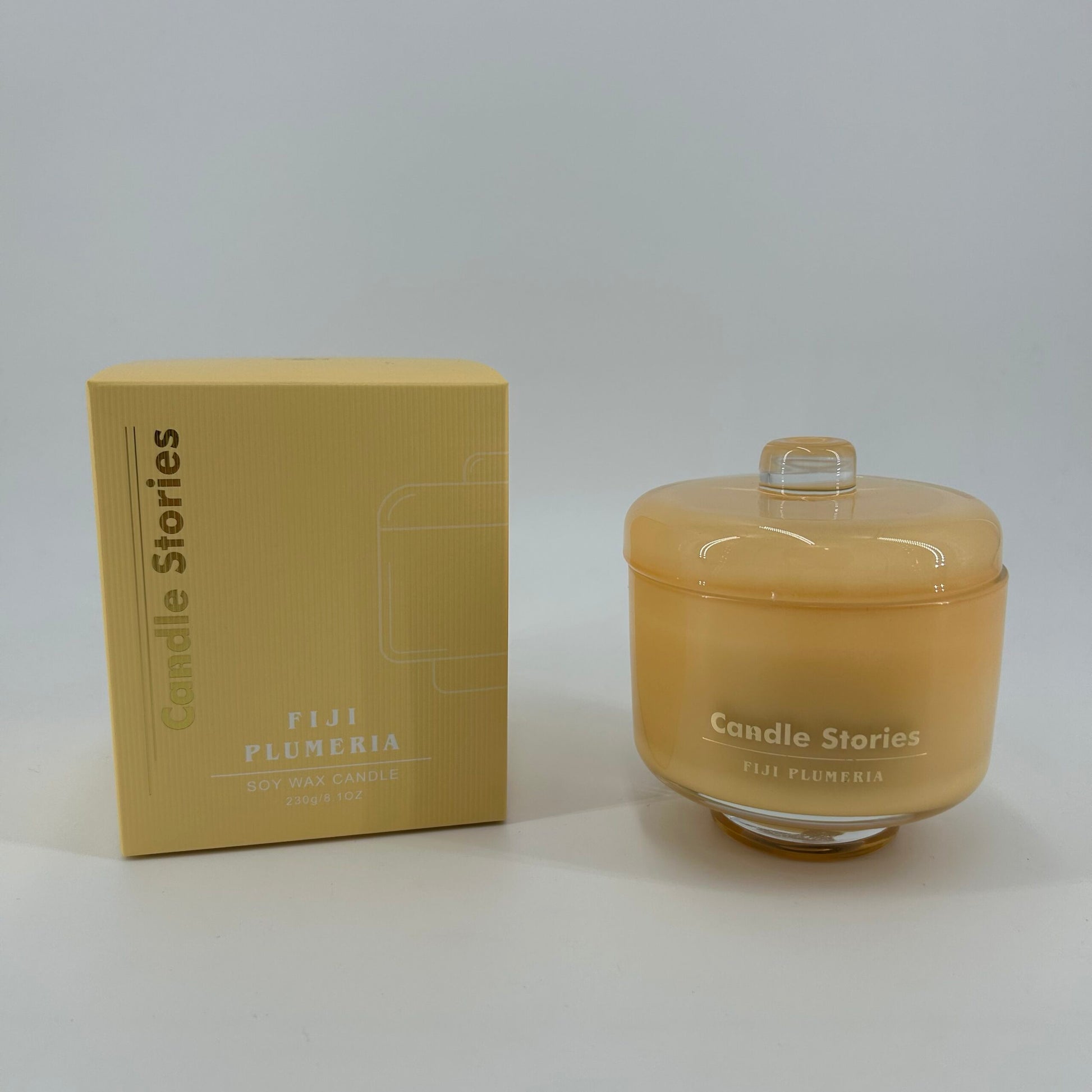 Soy Candle Jar 230g - Fiji Plumeria