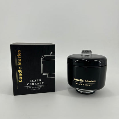 Soy Candle Jar 230g - Black Current